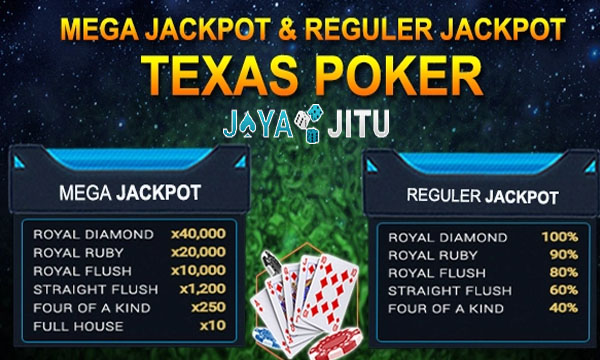Hadiah Jackpot Pada Permainan Texas Poker