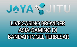 Live Casino Provider Asia Gaming Di Bandar Togel Terbesar